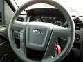 Steel Gray Steering Wheel Photo for 2011 Ford F150 #75240578
