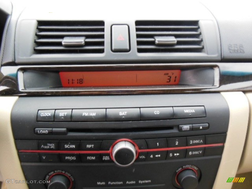 2007 Mazda MAZDA3 i Sport Sedan Audio System Photo #75240703
