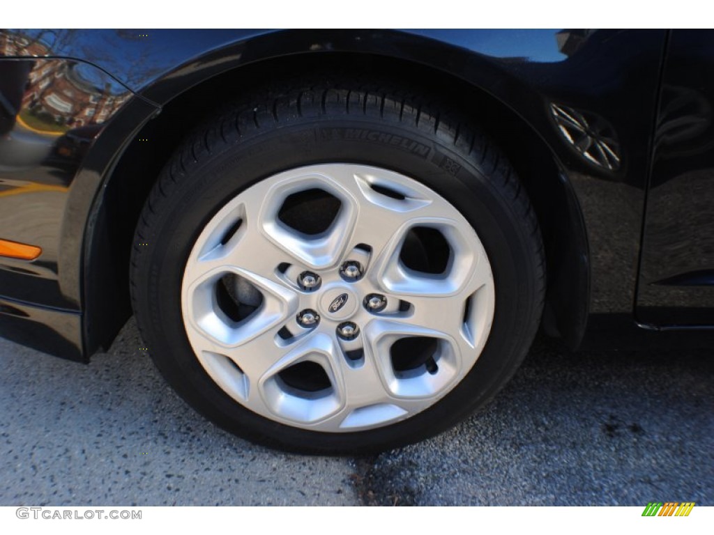 2011 Fusion SE V6 - Tuxedo Black Metallic / Charcoal Black photo #6