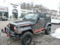 Black 1997 Jeep Wrangler SE 4x4