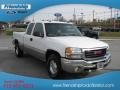 2003 Summit White GMC Sierra 1500 SLE Extended Cab 4x4  photo #4