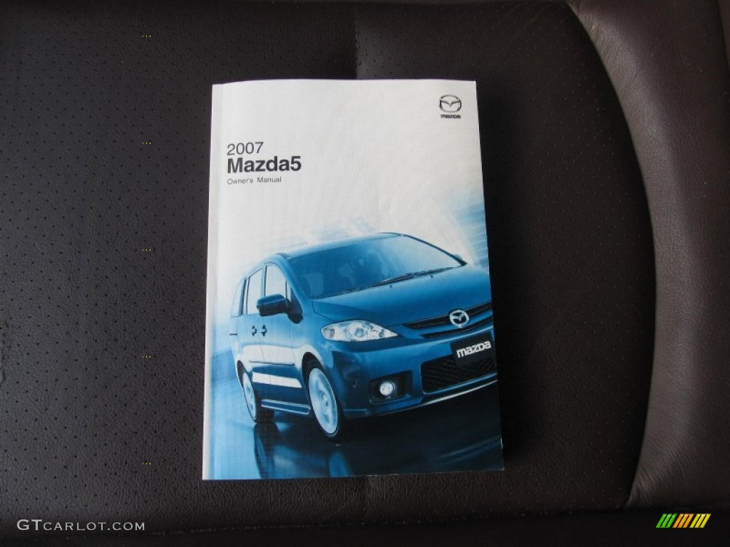 2007 MAZDA5 Grand Touring - Whitewater Pearl Mica / Espresso Brown photo #19