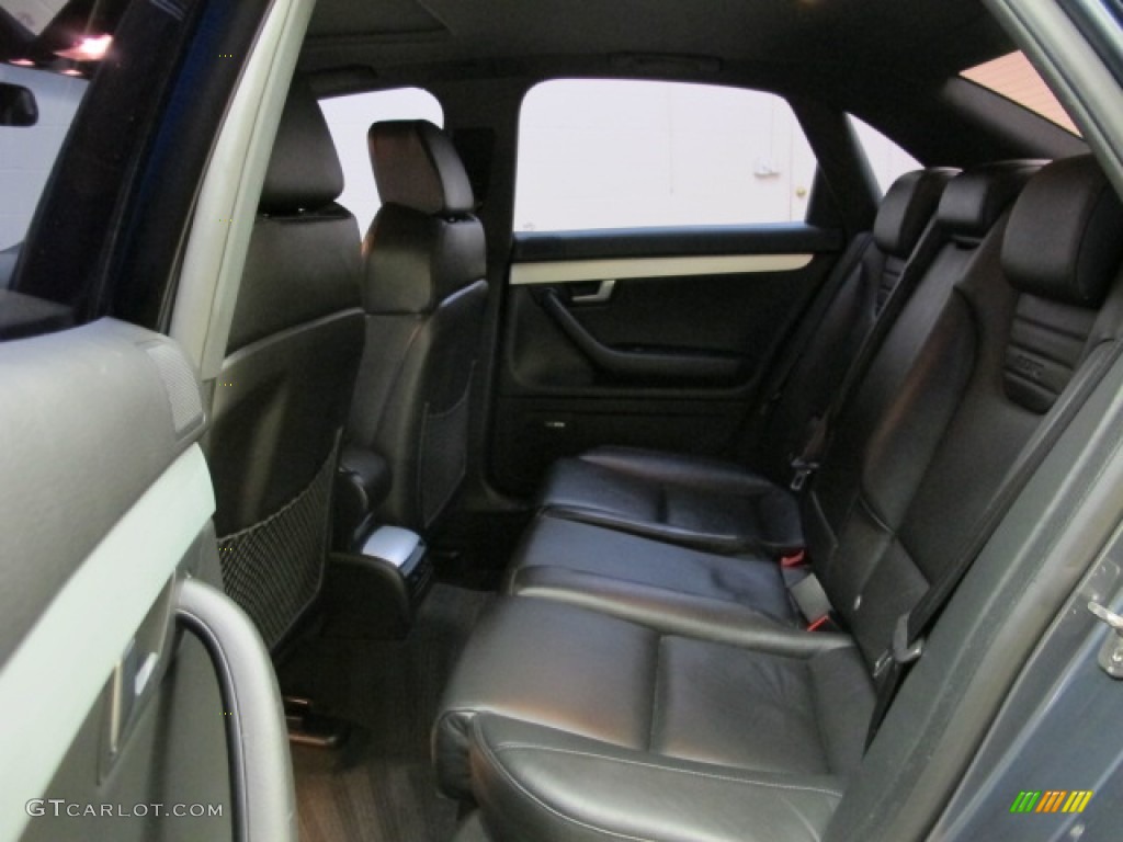 2006 S4 4.2 quattro Sedan - Dolphin Grey Metallic / Black photo #17
