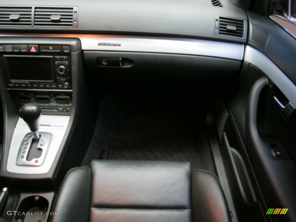 2006 S4 4.2 quattro Sedan - Dolphin Grey Metallic / Black photo #23