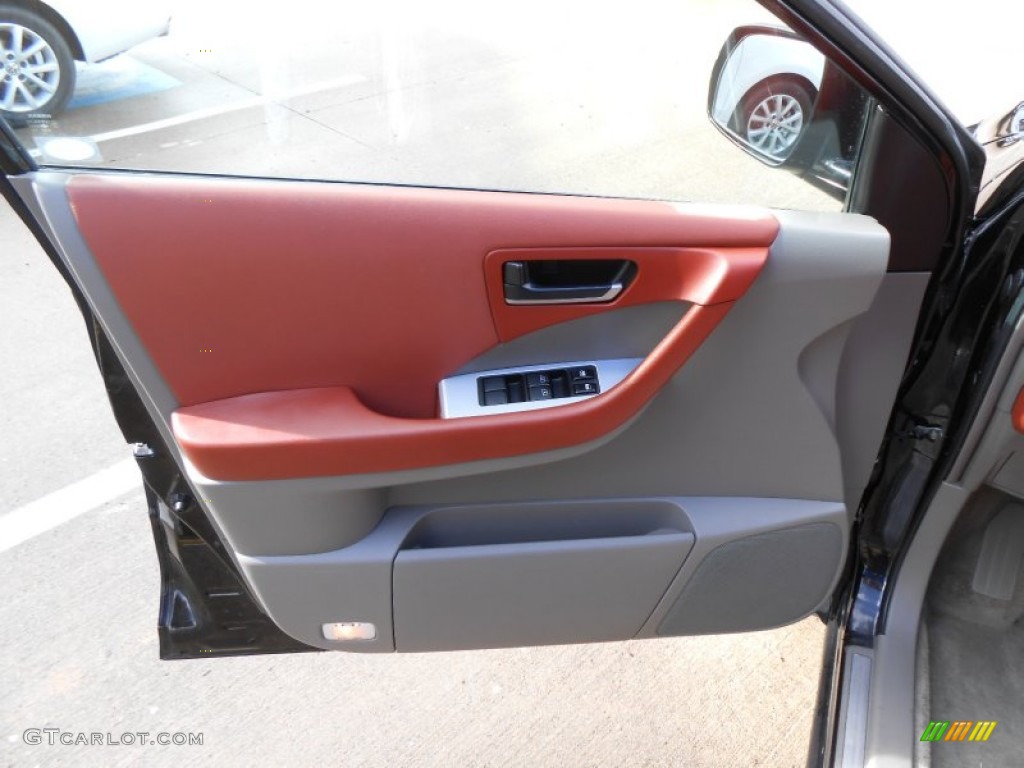 2005 Nissan Murano SE AWD Cabernet Door Panel Photo #75242433