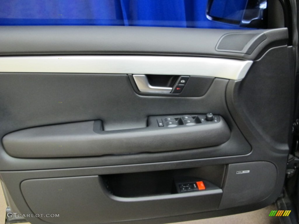 2006 S4 4.2 quattro Sedan - Dolphin Grey Metallic / Black photo #33