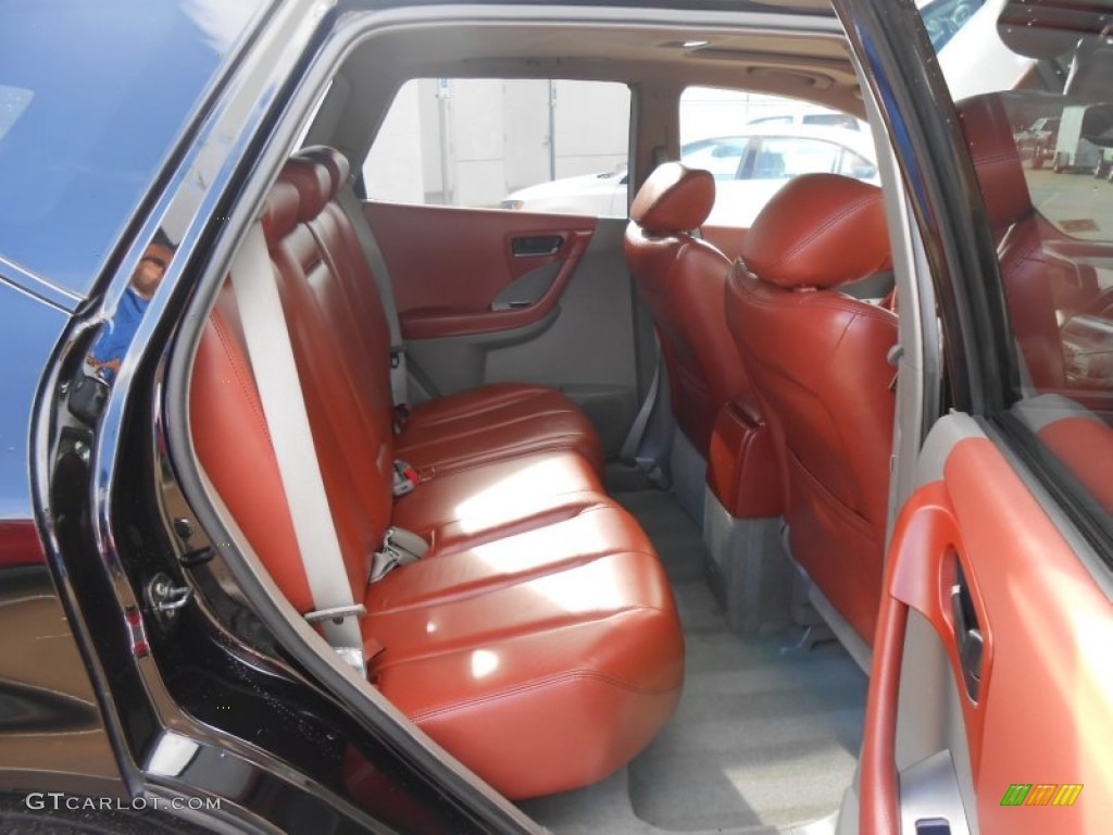 2005 Nissan Murano SE AWD Rear Seat Photos