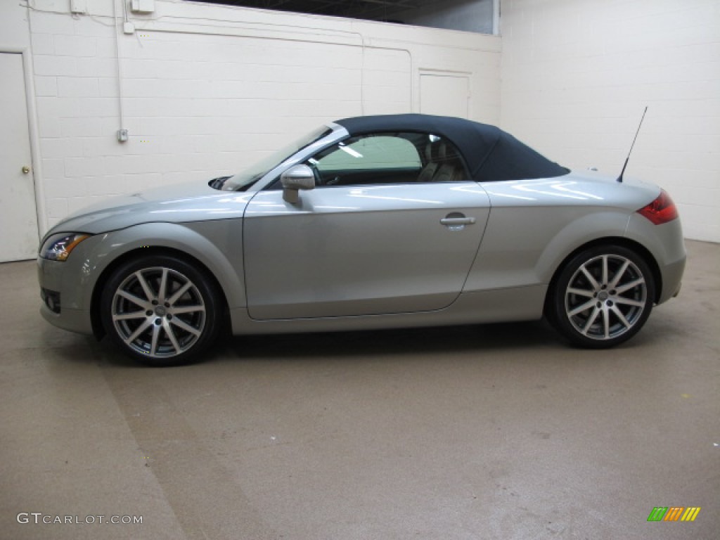 Sahara Silver Metallic 2008 Audi TT 3.2 quattro Roadster Exterior Photo #75242682