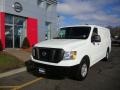 Blizzard White 2012 Nissan NV 1500 S