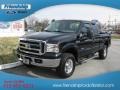 2005 Black Ford F250 Super Duty Lariat SuperCab 4x4  photo #3