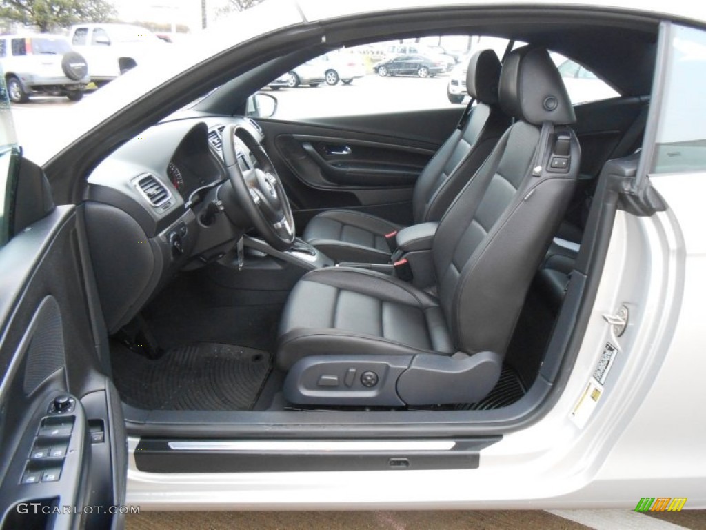 2010 Eos Komfort - Opal Silver / Titan Black photo #14