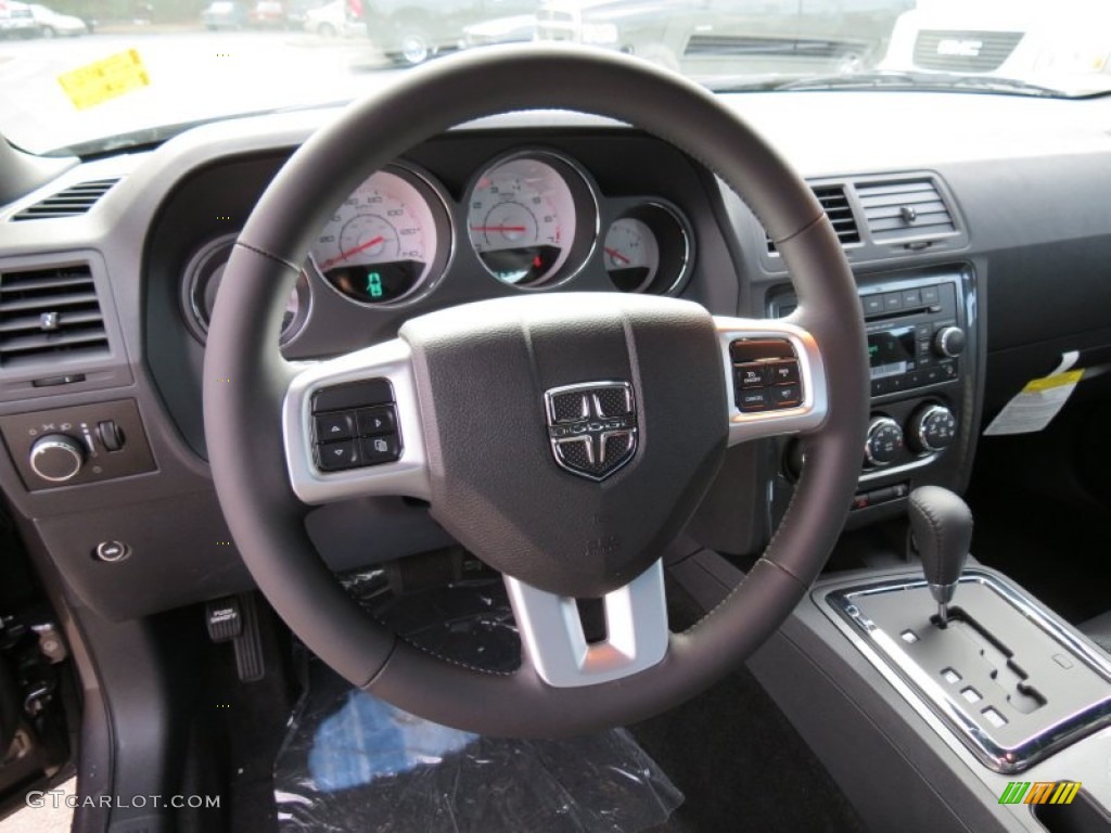 2013 Challenger SXT - Granite Crystal Metallic / Dark Slate Gray photo #7