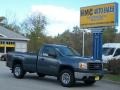 2008 Stealth Gray Metallic GMC Sierra 1500 Regular Cab 4x4  photo #2