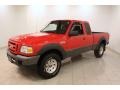 2006 Torch Red Ford Ranger FX4 Level II SuperCab 4x4  photo #3