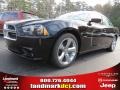 2013 Pitch Black Dodge Charger R/T  photo #1