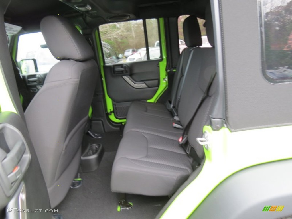 2013 Wrangler Unlimited Sport S 4x4 - Gecko Green Pearl / Black photo #8