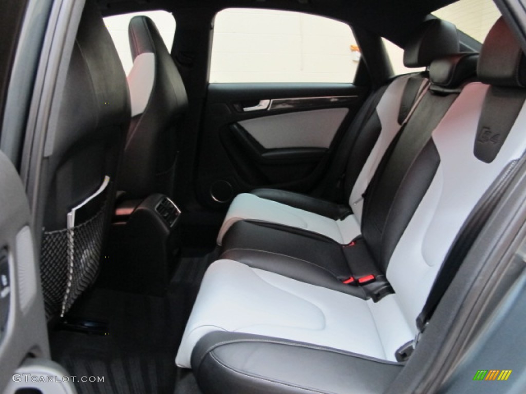 2012 Audi S4 3.0T quattro Sedan Rear Seat Photo #75247222