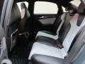 Black/Spectral Silver Rear Seat Photo for 2012 Audi S4 #75247222