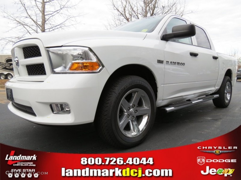 Bright White Dodge Ram 1500