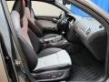 Black/Spectral Silver Front Seat Photo for 2012 Audi S4 #75247305
