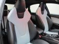 2012 Audi S4 Black/Spectral Silver Interior Front Seat Photo