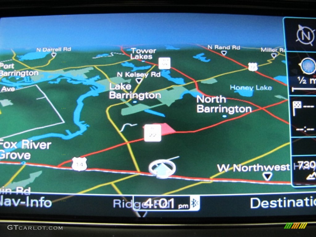 2012 Audi S4 3.0T quattro Sedan Navigation Photo #75247458