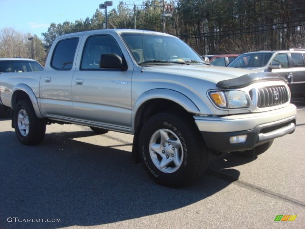 2004 Tacoma V6 TRD Double Cab 4x4 - Lunar Mist Metallic / Charcoal photo #5