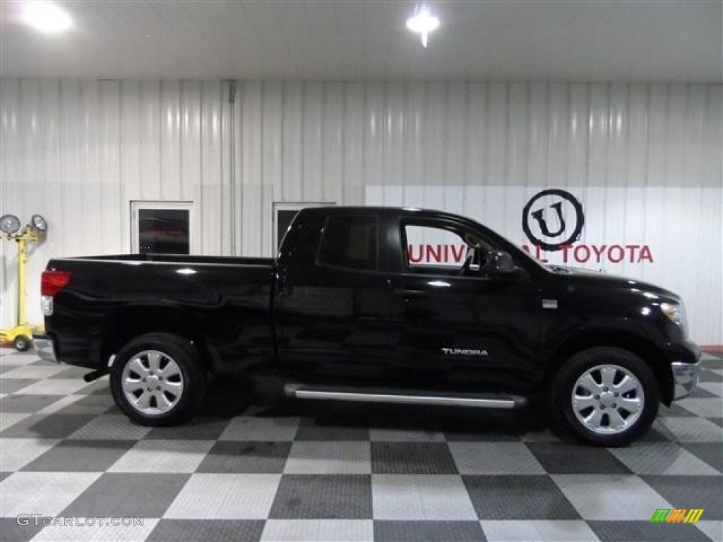 2010 Tundra Double Cab - Black / Sand Beige photo #7