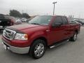 2008 Redfire Metallic Ford F150 XLT SuperCab  photo #7