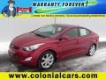 2012 Red Allure Hyundai Elantra Limited  photo #1