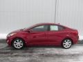 2012 Red Allure Hyundai Elantra Limited  photo #2