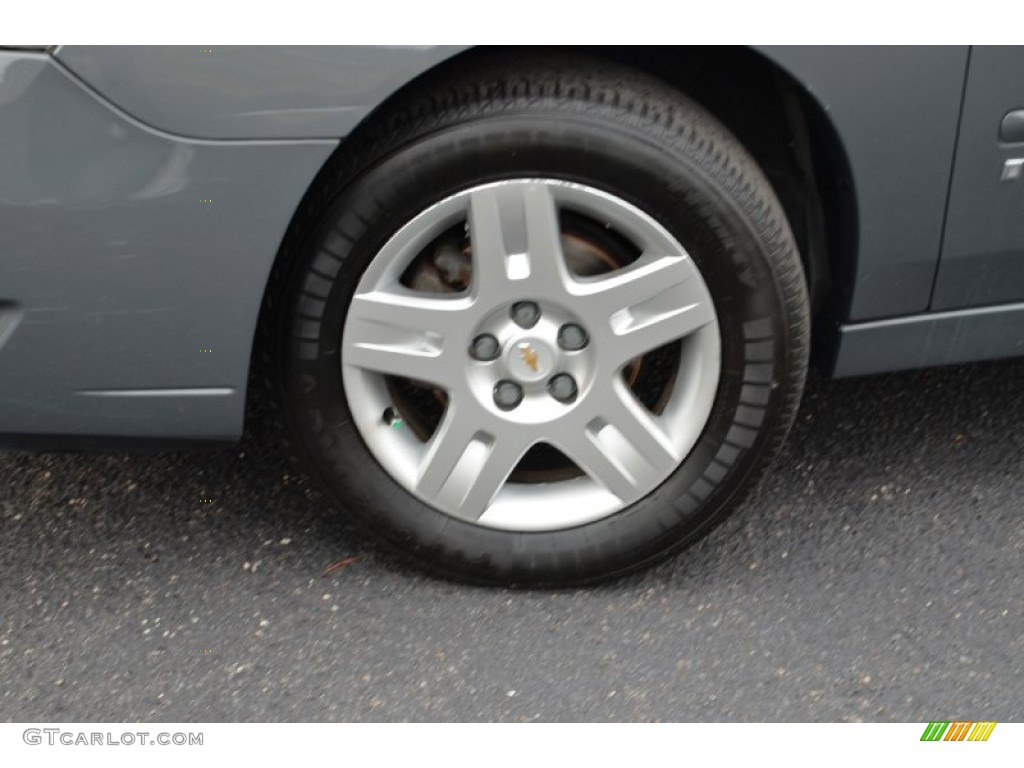 2007 Malibu LT Sedan - Dark Gray Metallic / Cashmere Beige photo #9