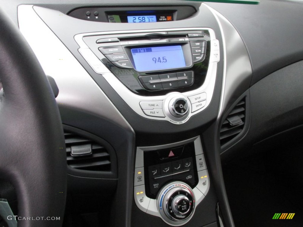 2012 Elantra Limited - Red Allure / Black photo #14