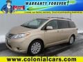 Sandy Beach Metallic 2012 Toyota Sienna Limited AWD