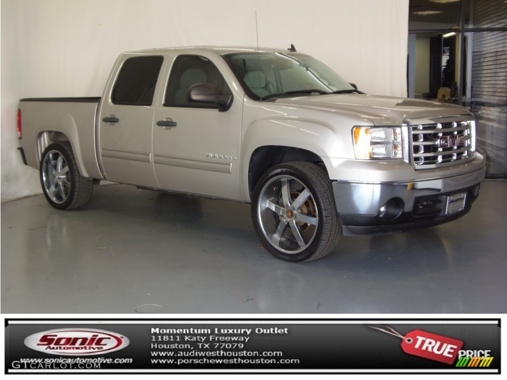 Silver Birch Metallic GMC Sierra 1500