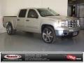 2008 Silver Birch Metallic GMC Sierra 1500 SLE Crew Cab  photo #1