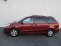 2010 Salsa Red Pearl Toyota Sienna LE  photo #2