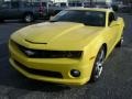 Rally Yellow 2012 Chevrolet Camaro SS/RS Coupe