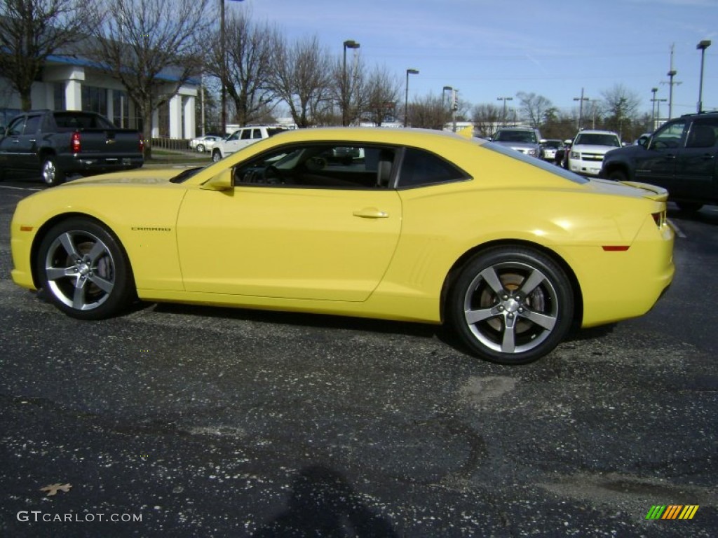 Rally Yellow 2012 Chevrolet Camaro SS/RS Coupe Exterior Photo #75252027