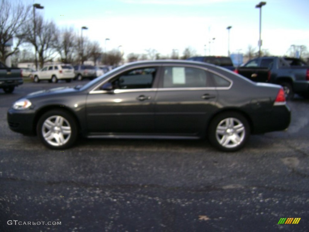 2012 Impala LT - Ashen Gray Metallic / Ebony photo #9