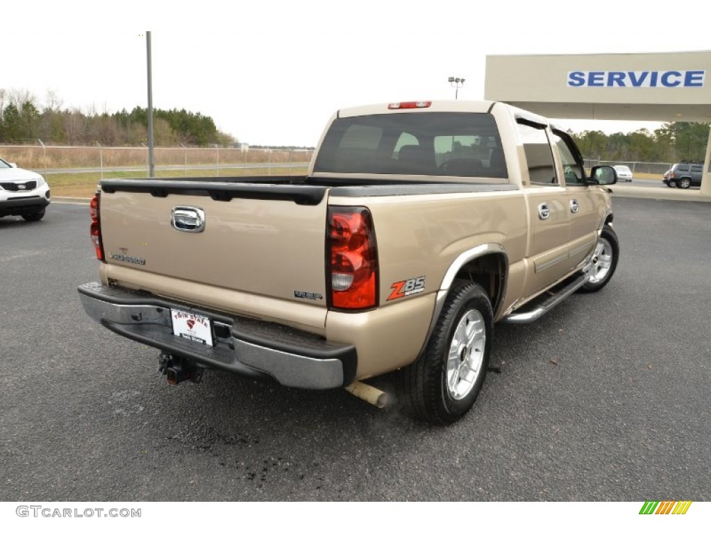 2007 Silverado 1500 Classic LS Crew Cab - Sandstone Metallic / Dark Charcoal photo #5