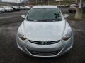 2012 Shimmering Silver Hyundai Elantra Limited  photo #2