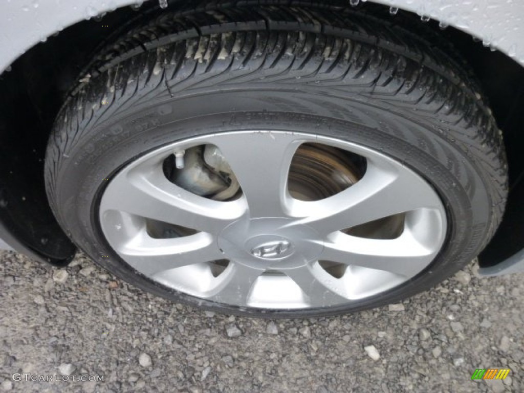 2012 Elantra Limited - Shimmering Silver / Gray photo #9