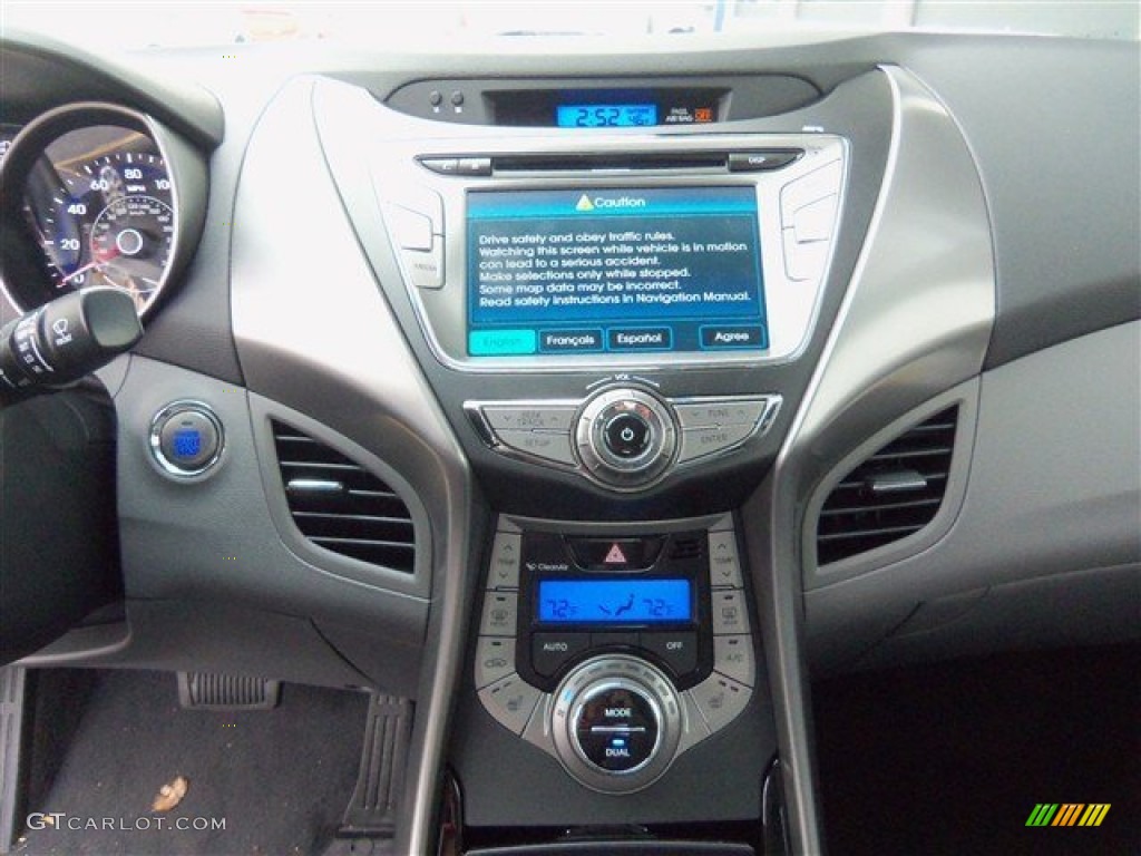 2013 Elantra Limited - Silver / Gray photo #16
