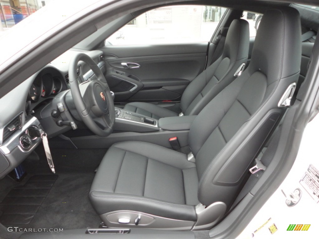 Black Interior 2013 Porsche 911 Carrera Coupe Photo #75255213