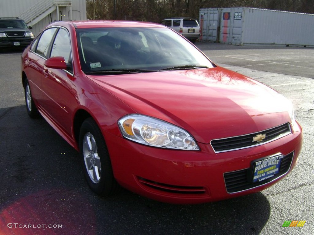2011 Impala LS - Victory Red / Ebony photo #3