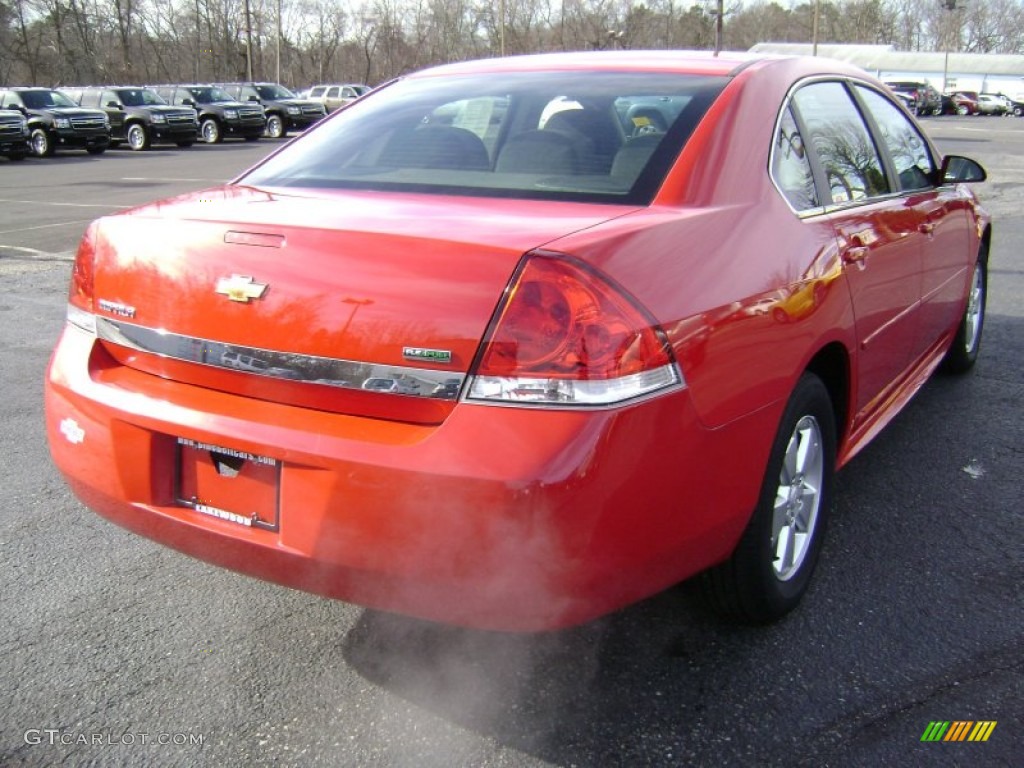 2011 Impala LS - Victory Red / Ebony photo #4