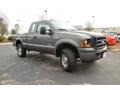 2007 Dark Shadow Grey Metallic Ford F250 Super Duty XL SuperCab 4x4  photo #3