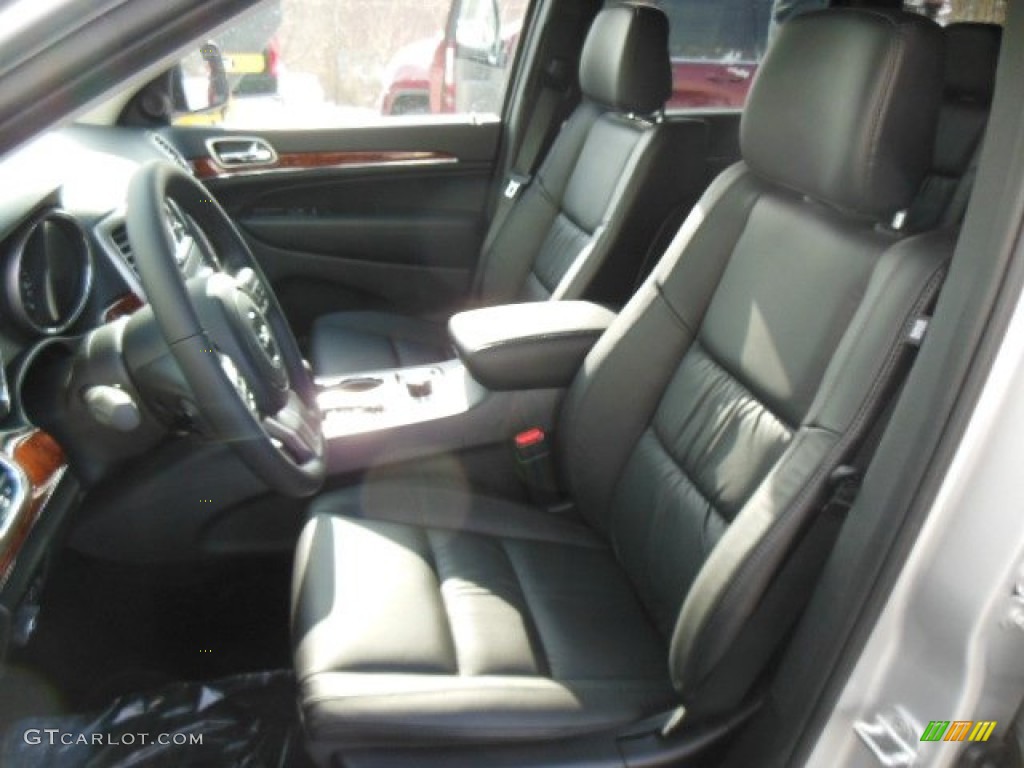 2013 Grand Cherokee Limited 4x4 - Bright Silver Metallic / Black photo #11