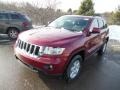 2013 Deep Cherry Red Crystal Pearl Jeep Grand Cherokee Laredo 4x4  photo #2